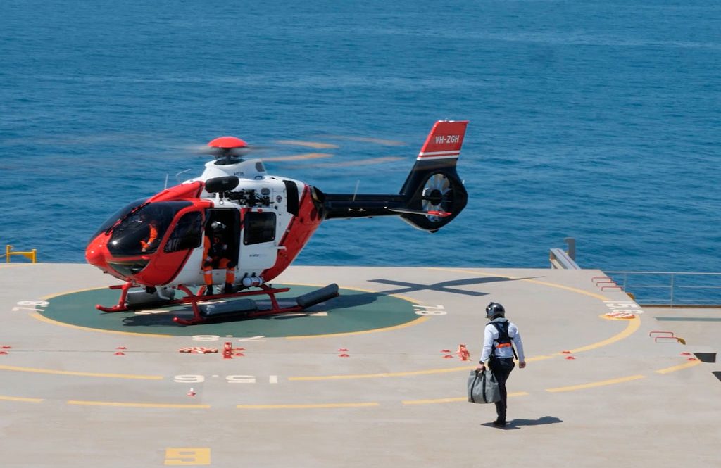 Auriga Aviation provides Helicopter Marine Pilot transfer services