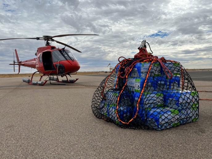 H125 with slung cargo