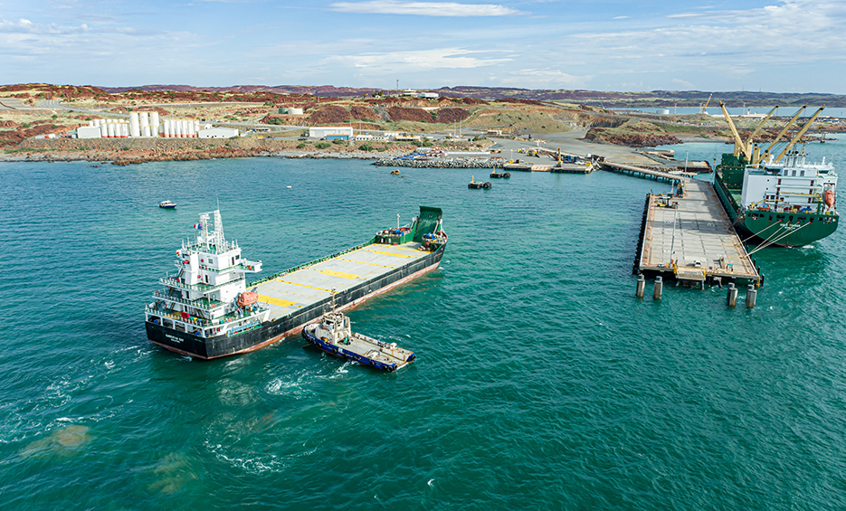 Pilbara Ports. Photo courtesy of Pilbara Ports.